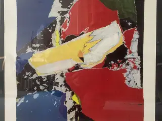 Asger Jorn plakat i skifteramme
