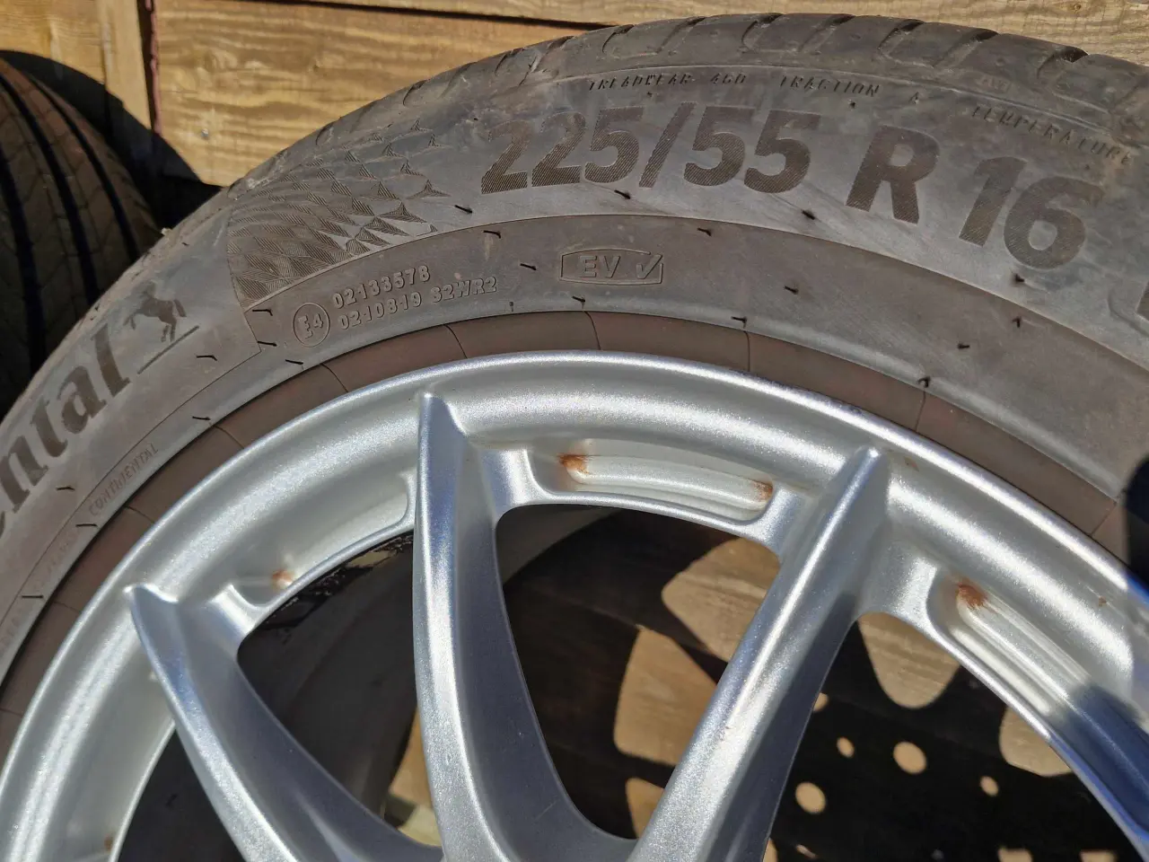 Billede 3 - Originale Mercedes fælge med