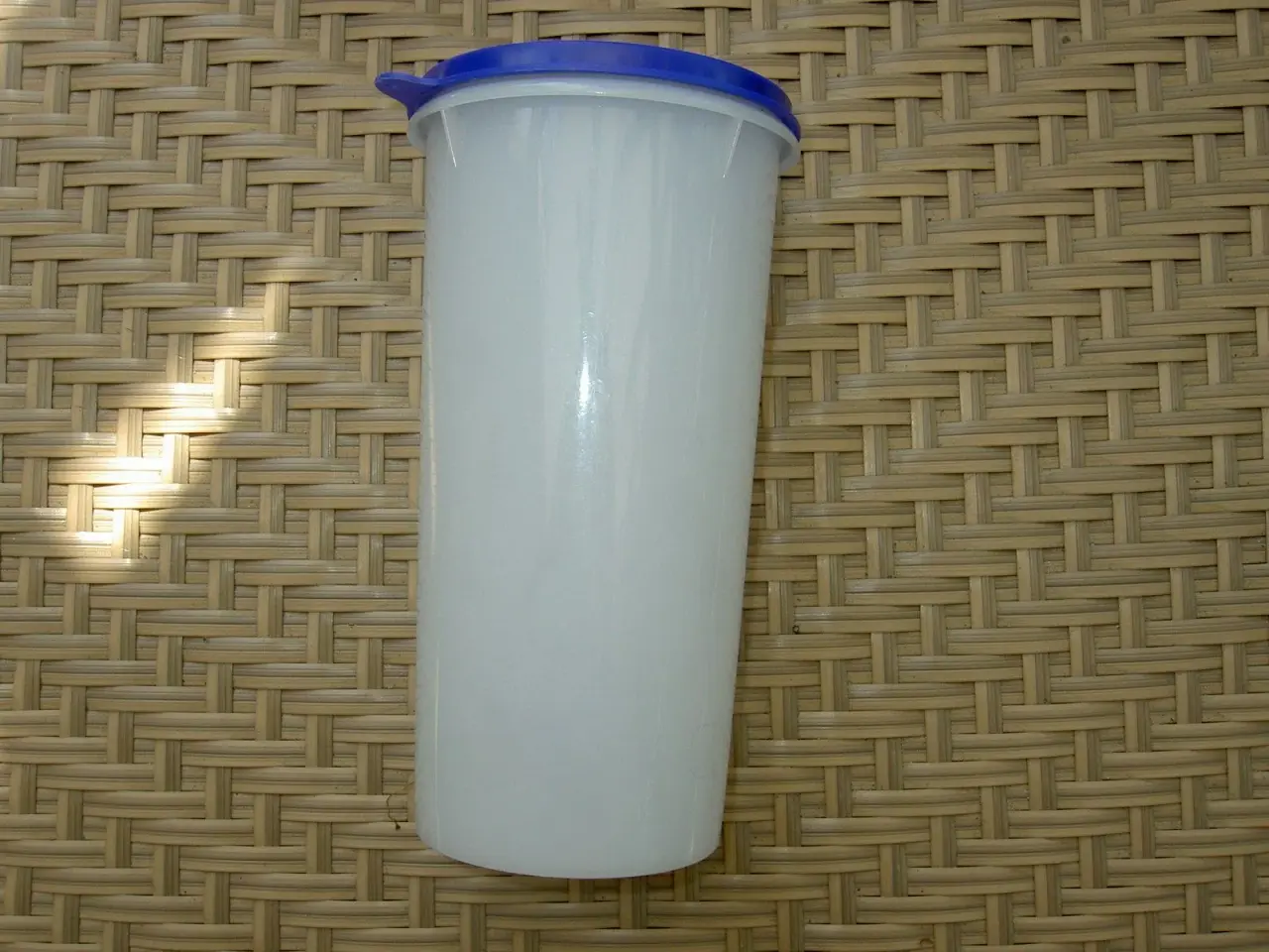 Billede 1 - NYE Kander 1,25l klar m/blå låg