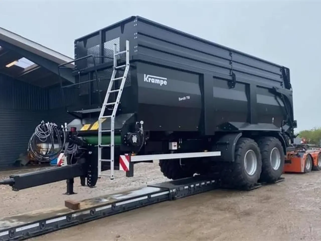 Billede 2 - Krampe BANDIT 750.2 Båndvogn med LS