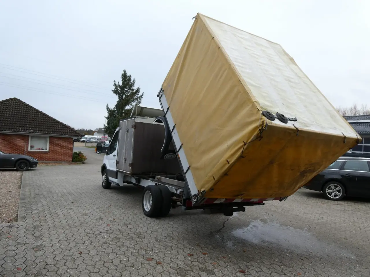 Billede 13 - Ford Transit 470 L4 Chassis 2,2 TDCi 155 Trend Db.Kab Ladvogn m/tip