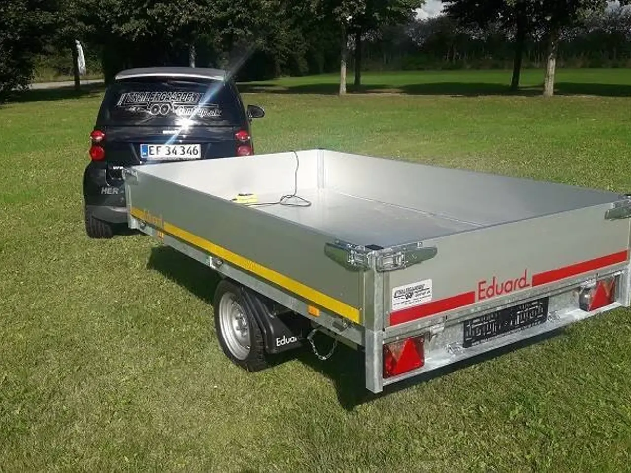 Billede 5 - EDUARD trailer 2615-1500.63 EL Tip m. Ramper