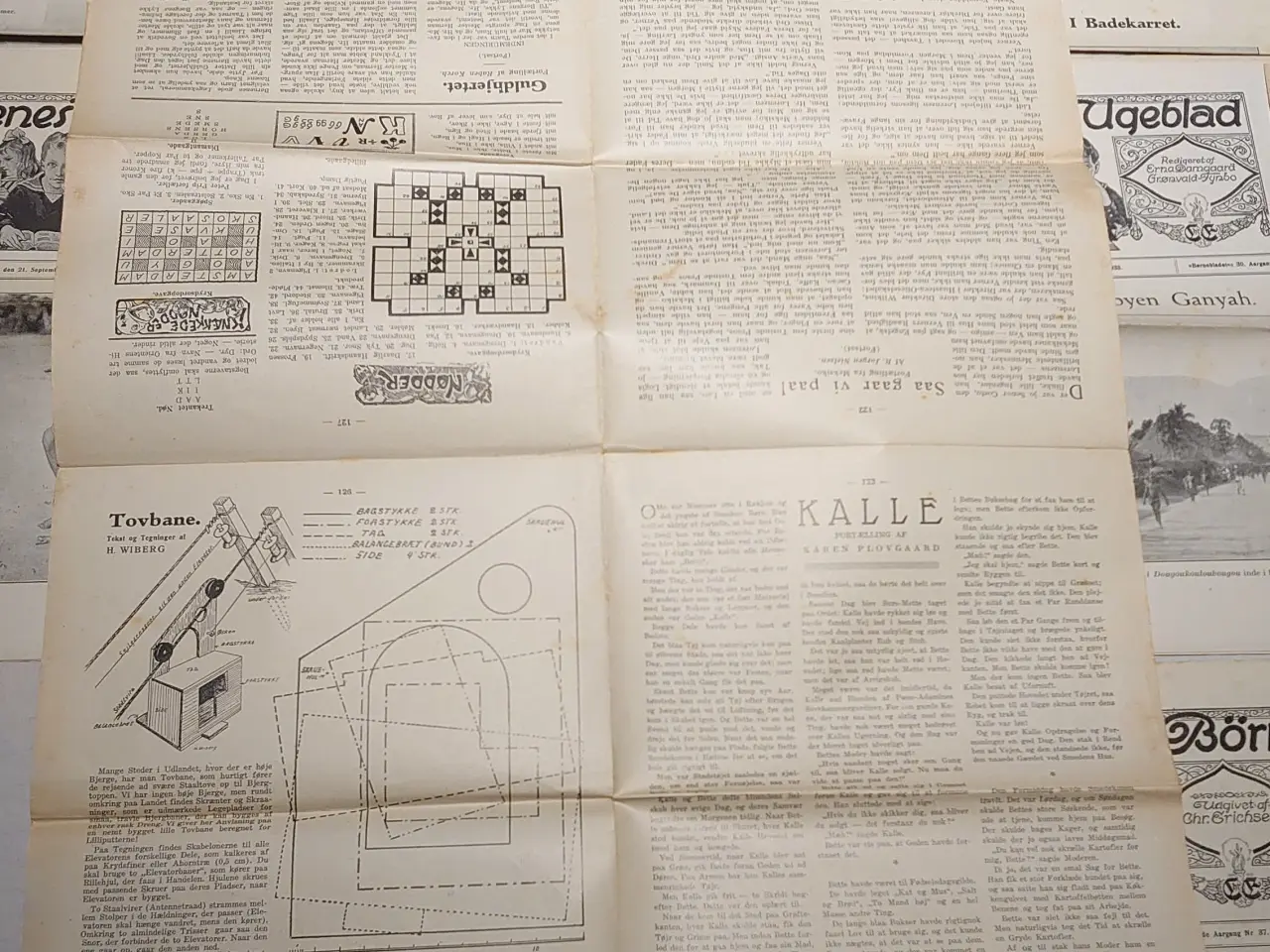 Billede 4 - 38stk Børnenes Ugeblad(Mit Blad)fra 1933.17.årgang