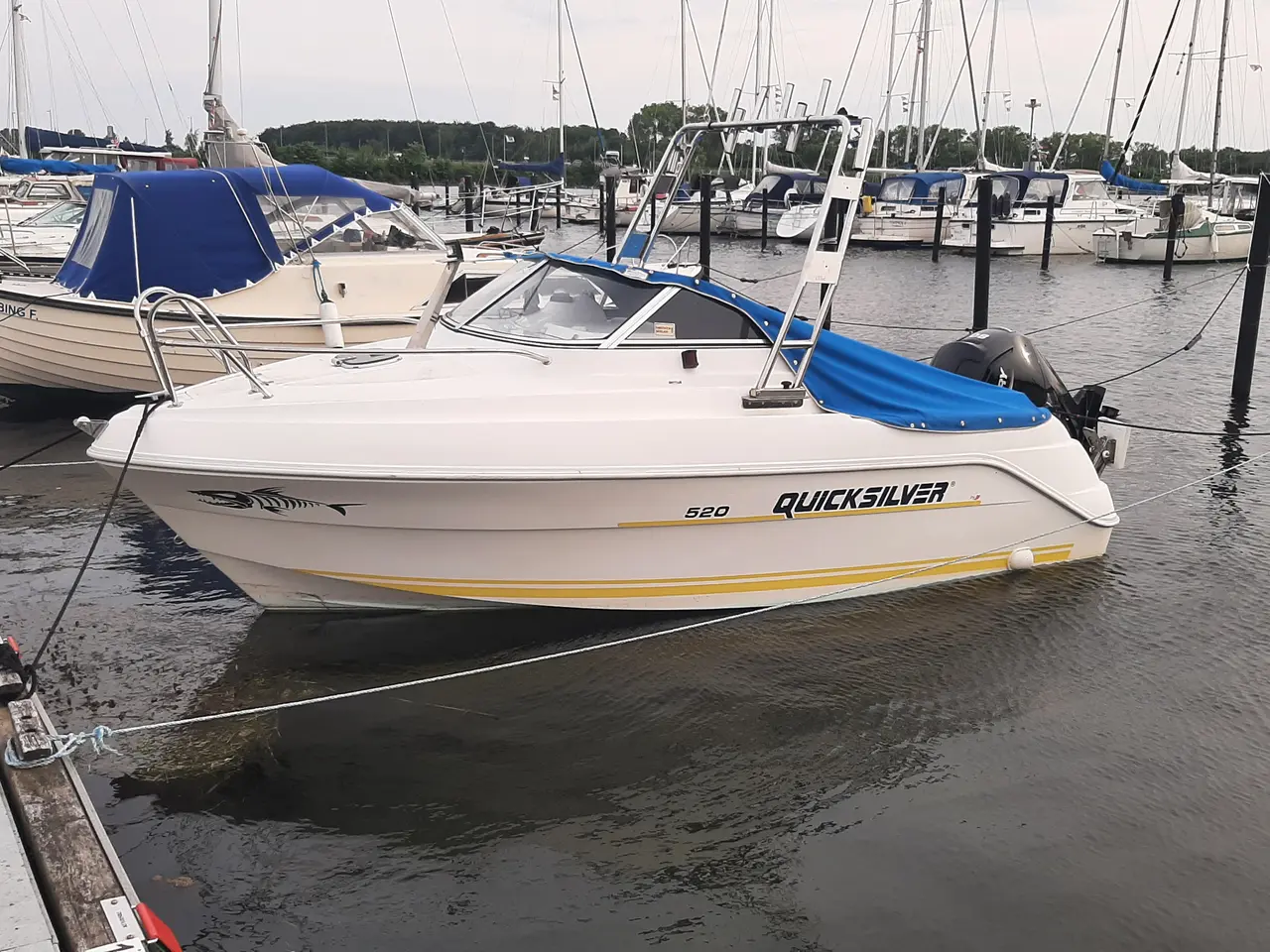Billede 5 - Quicksilver 520 dc med ny motor