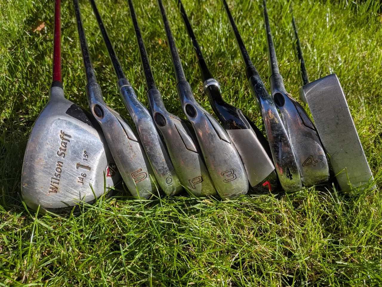 Billede 2 - 9 golfkøller med Craigton golfbag