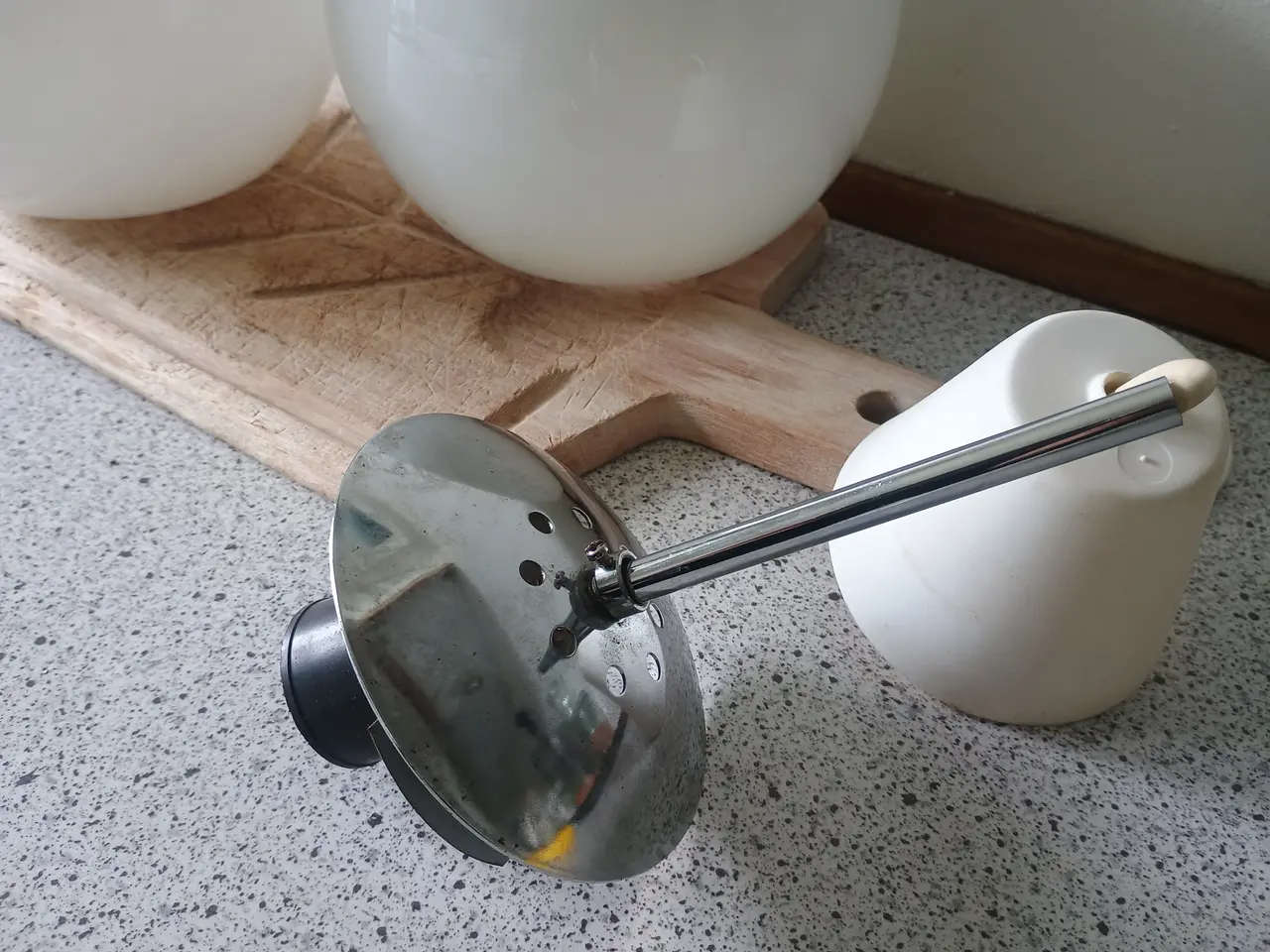 Billede 9 - Café pendler i hvid, god stand 