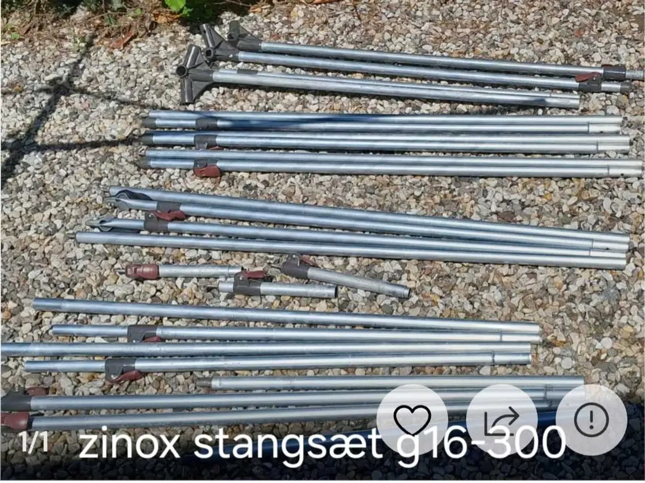 Billede 1 - Zinox stangsæt 