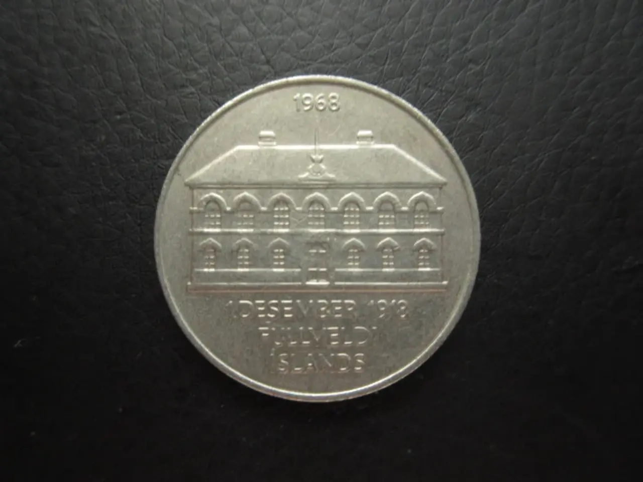 Billede 1 - Island 50 kronur 1968 erindringmønt