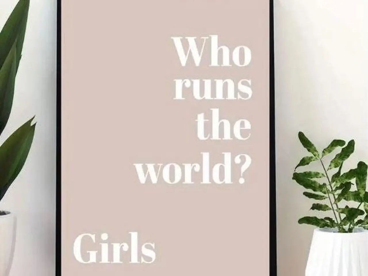 Billede 1 - Inspirerende tekstplakat - female empowerment