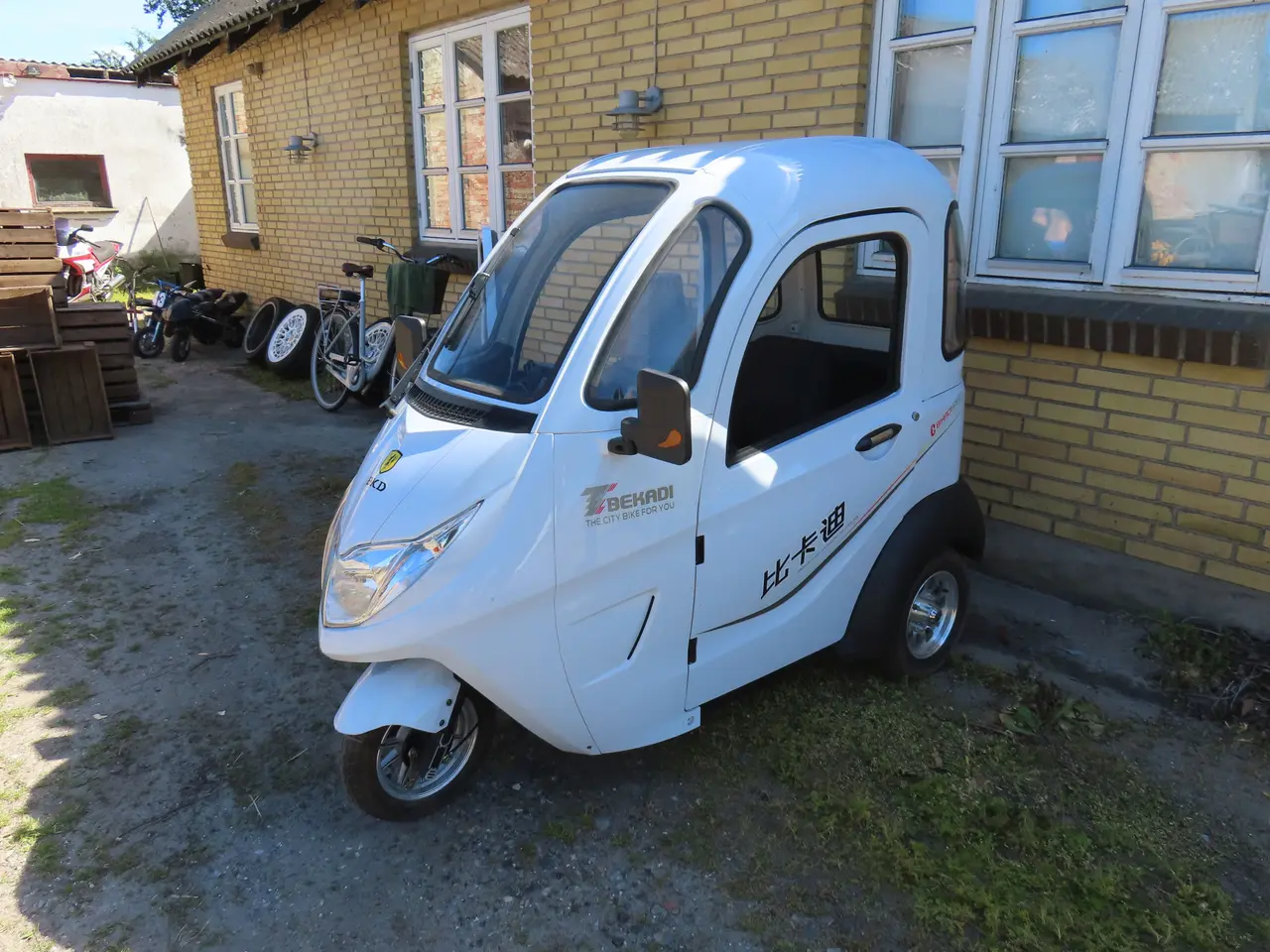 Billede 1 - Ombygget kabinescooter