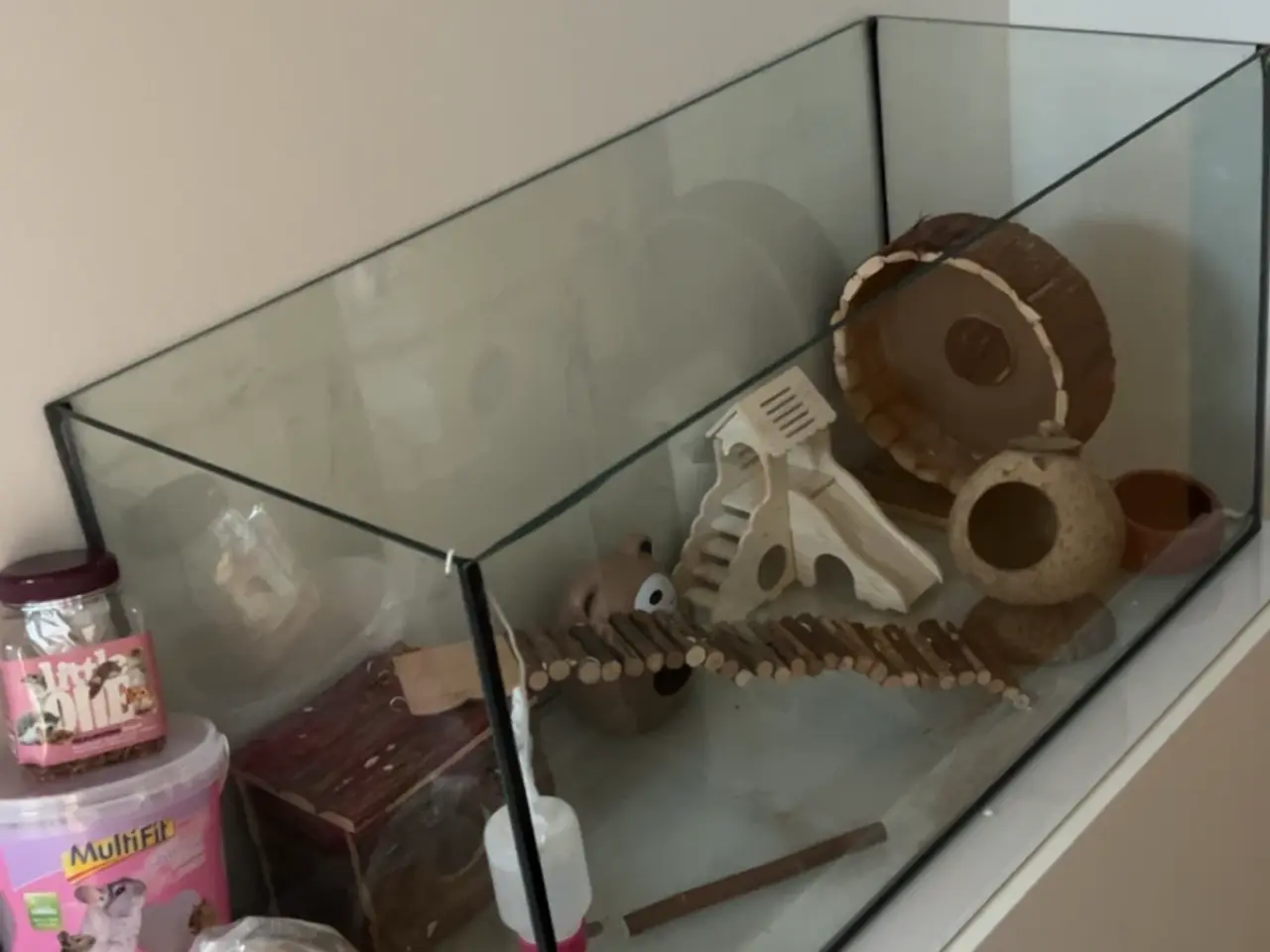 Billede 3 - Hamsterbur akvarie med tilbehør 