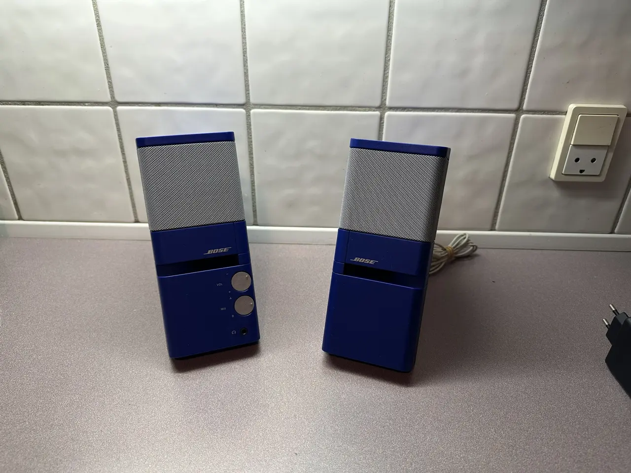 Billede 1 - Flot BOSE stereo computerhøjtaler og med perfekt l
