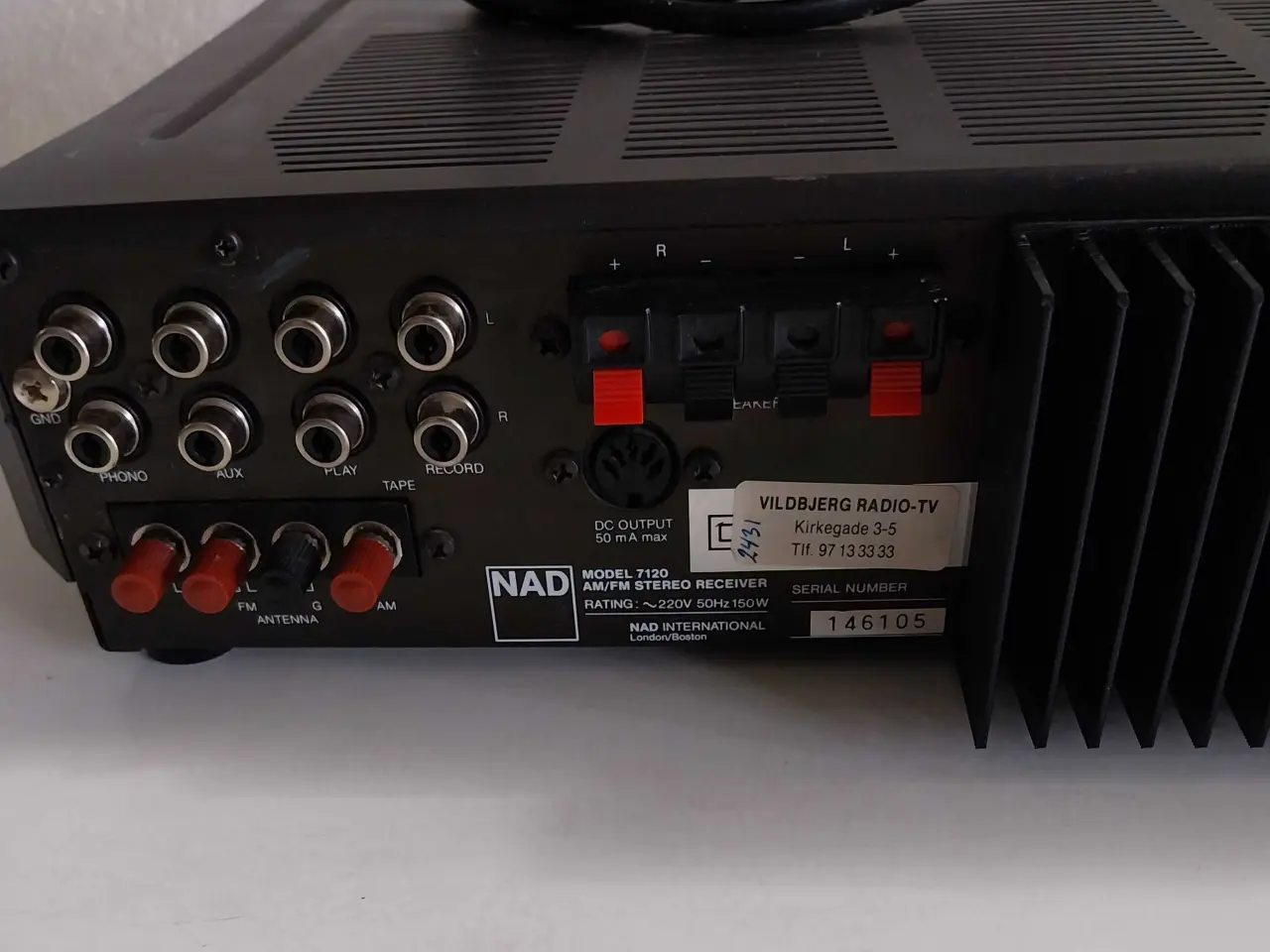 Billede 8 - NAD stereo receiver 7120