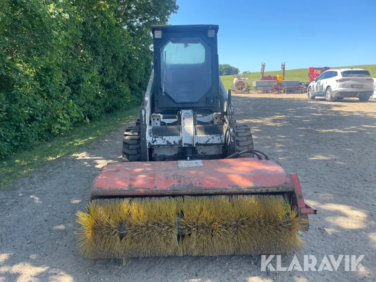 Billede 8 - Minilæsser Bobcat 853 med tilbehør