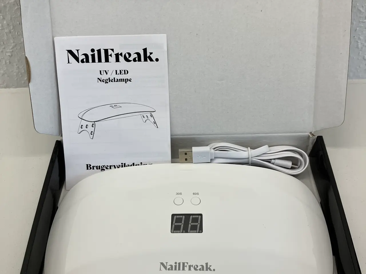 Billede 5 - Nailfreak  uv/led negle lampe