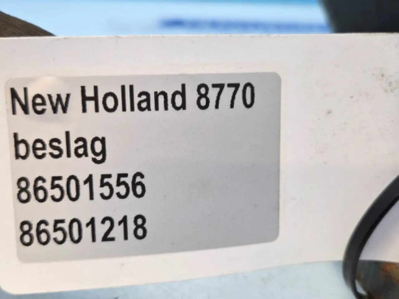 Billede 10 - New Holland 8770 Beslag 86501218