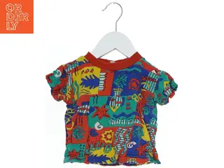 Farverig børne T-shirt fra Steffens (str. 68)