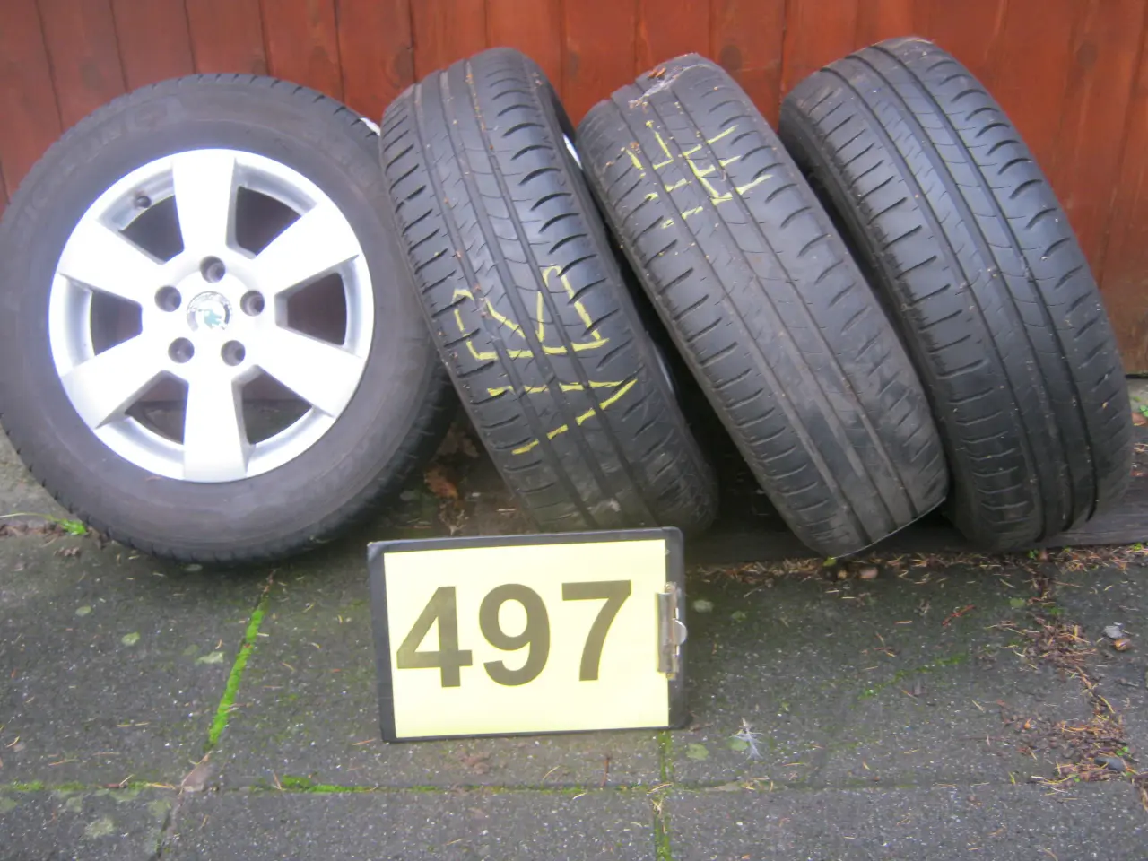 Billede 1 - Skoda octavia, 195/65 R15, Alu m. sommerdæk