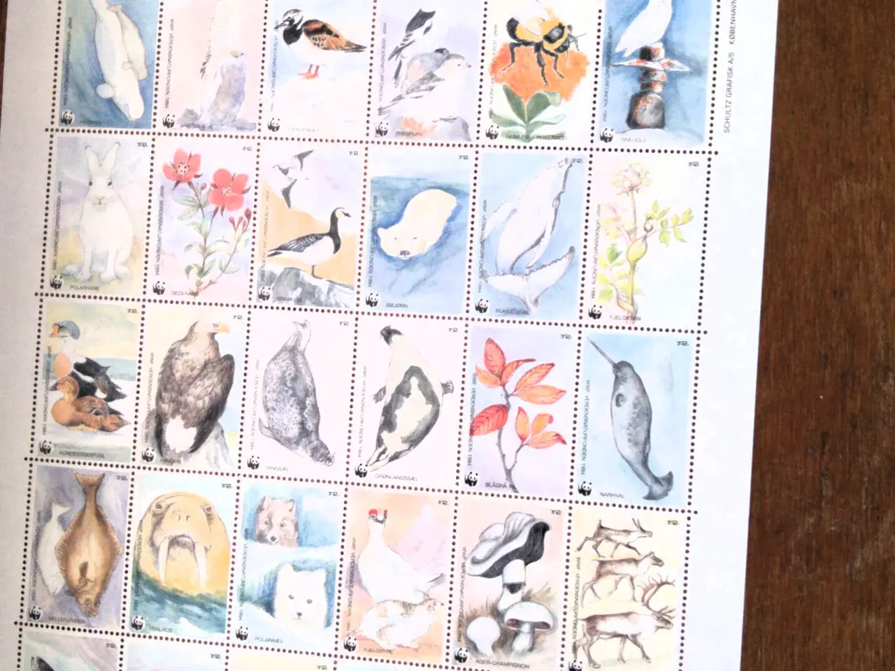 Billede 8 - Danmark, WWF Naturmærker 2001 - 2005