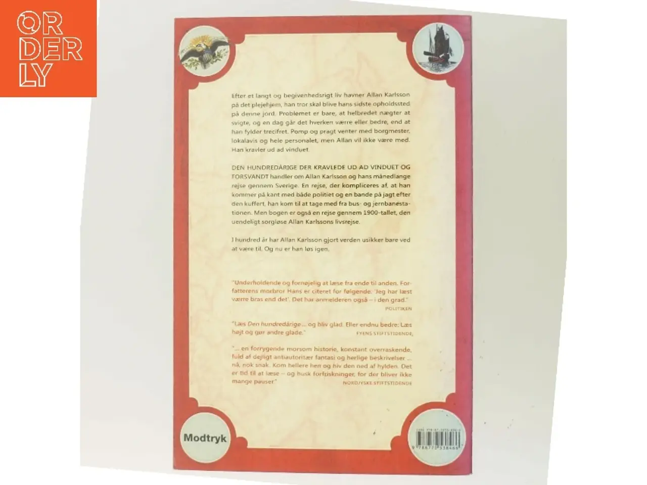 Billede 3 - Den hundredårige der kravlede ud af vinduet og forsvandt af Jonas Jonasson (Bog)