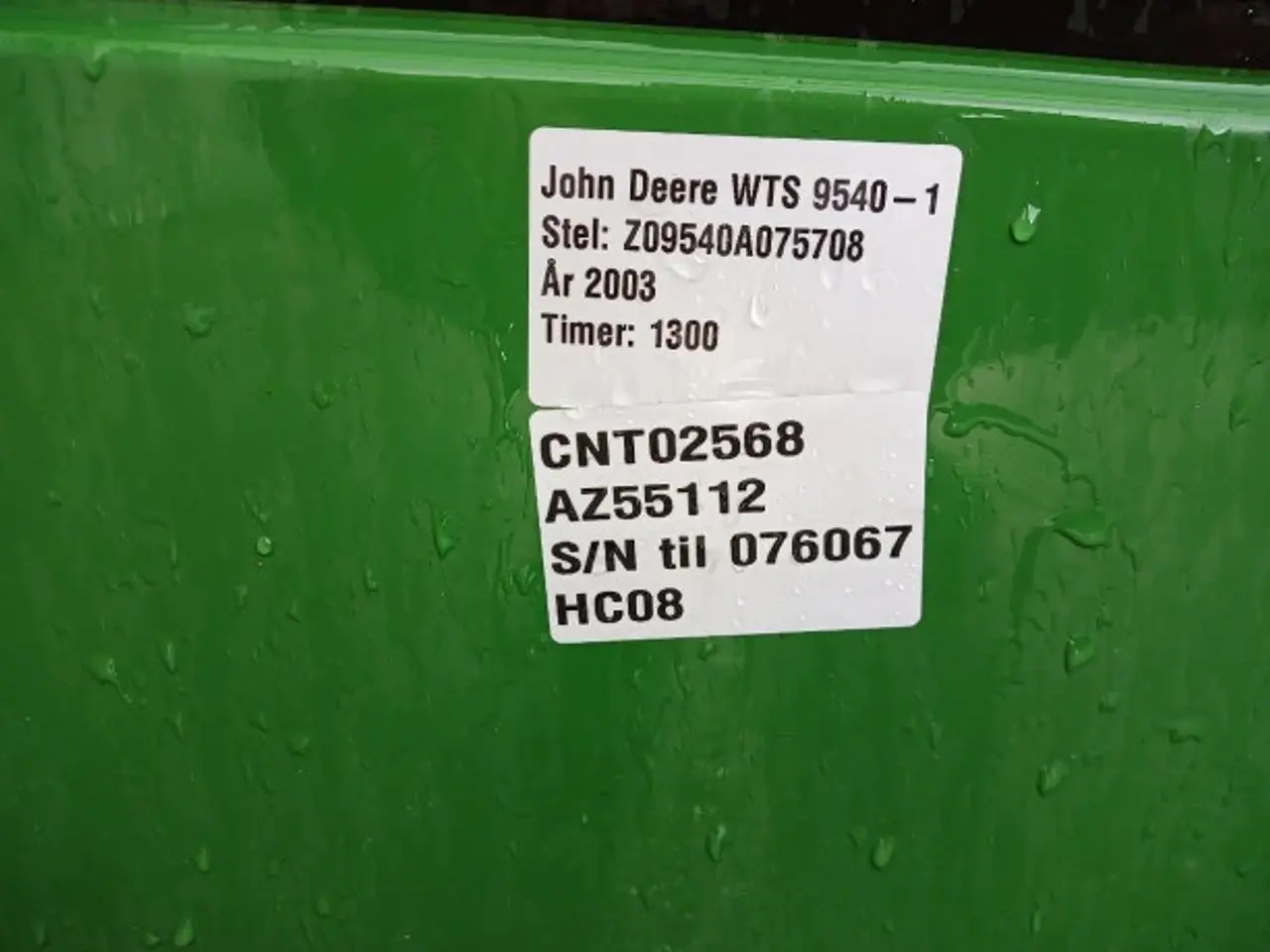 Billede 7 - John Deere 9540 Bagende AZ55112