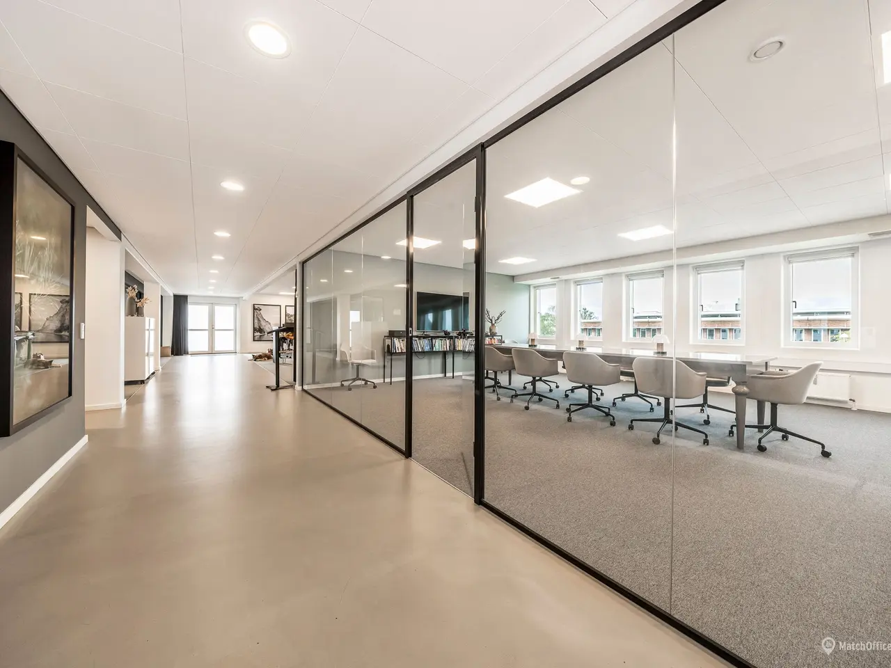 Billede 5 - Lækkert, nyindrettet kontorlejemål med ventilation