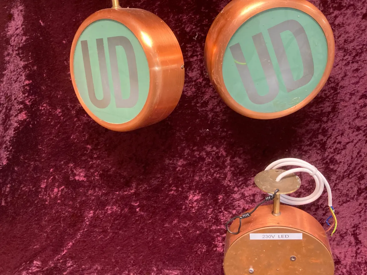 Billede 2 - Vintage UD - LAMPE ( RETO )