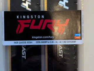 Kingston Fury DDR5 64gb RAM 6000mhz