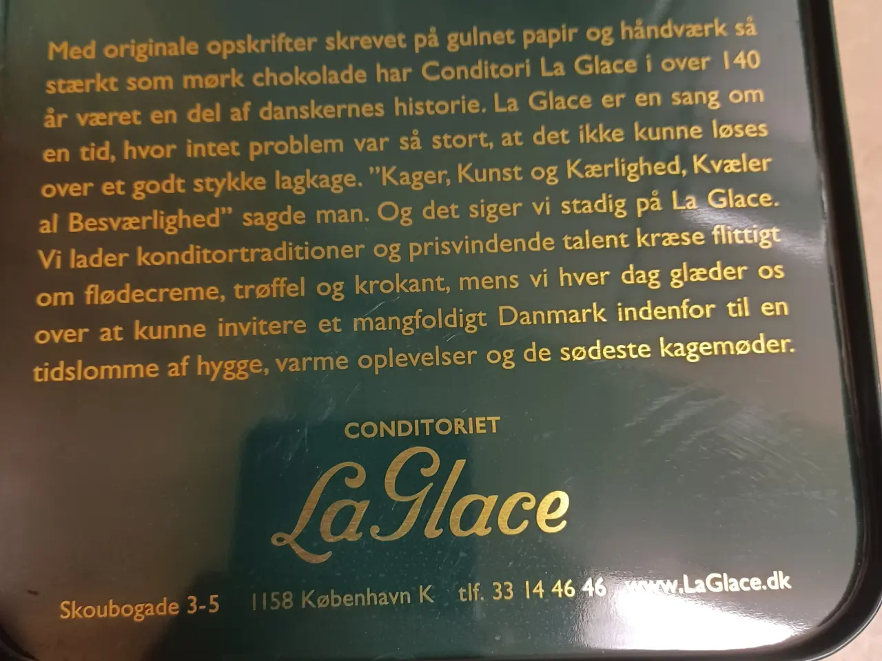 Billede 3 - Kagedåse La Glace