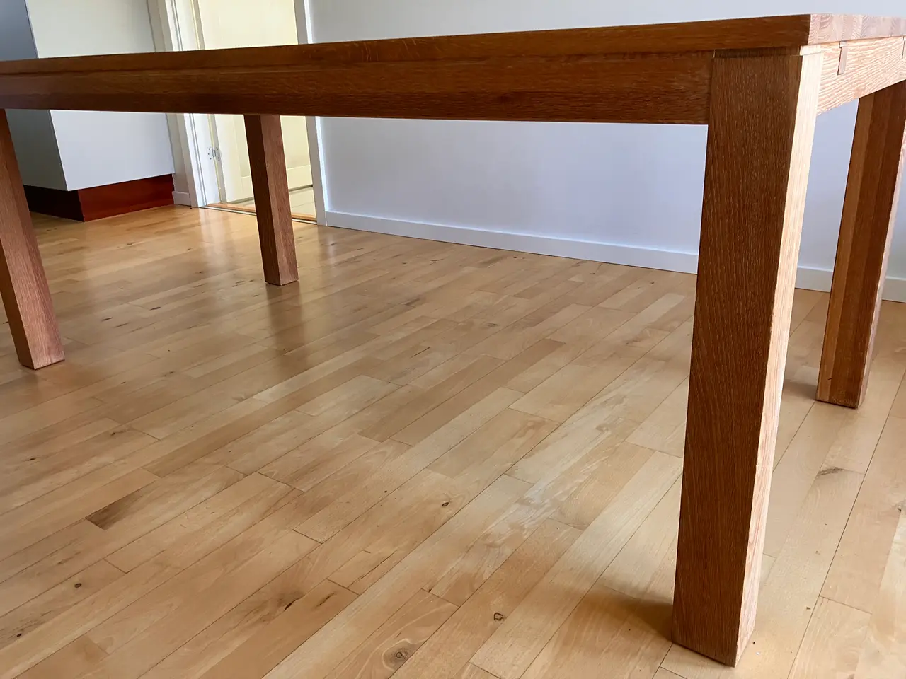 Billede 3 - Spisebord i egetræ