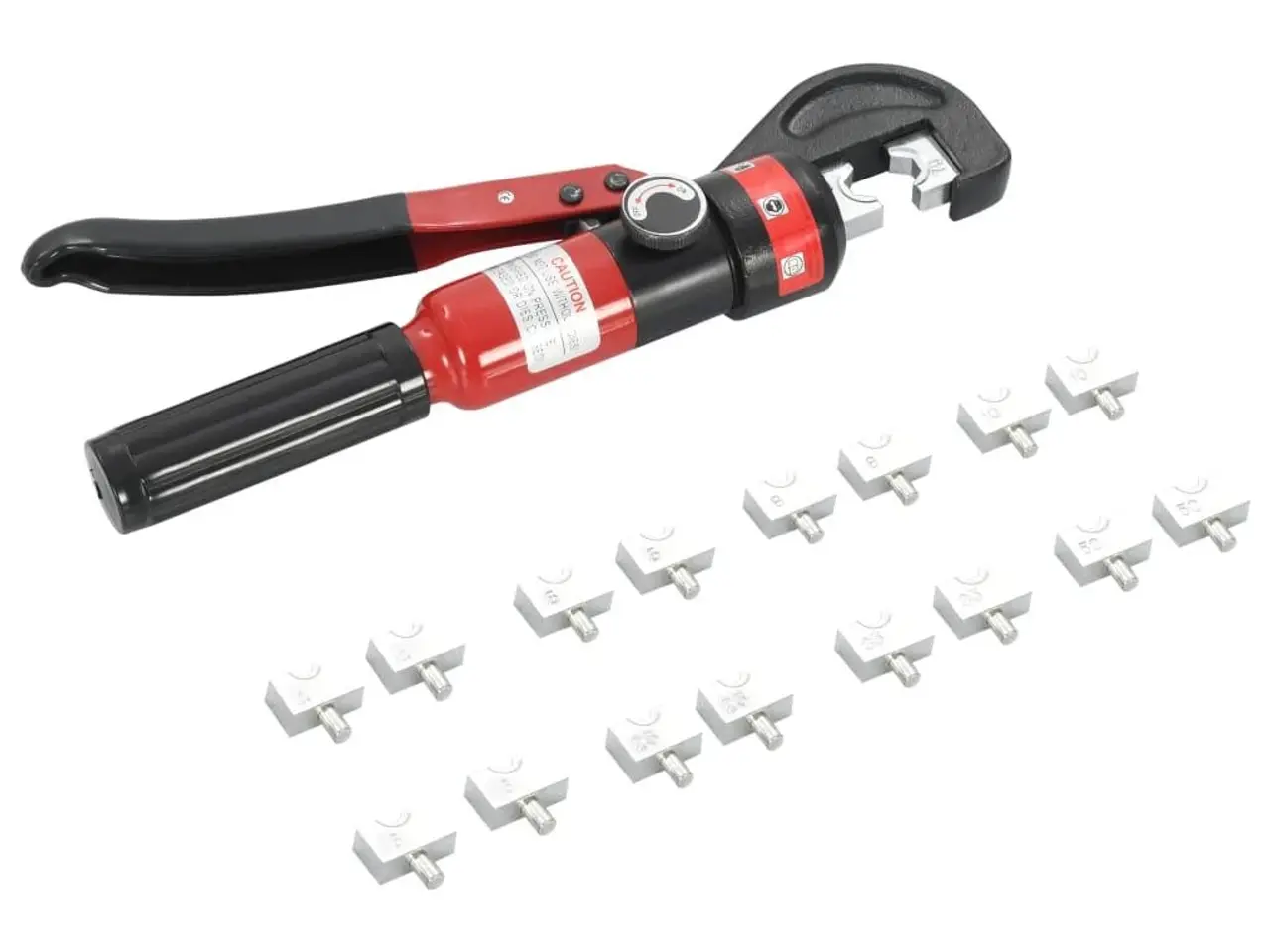 Billede 4 - Hydraulisk krympetang 4-70 mm² - rød