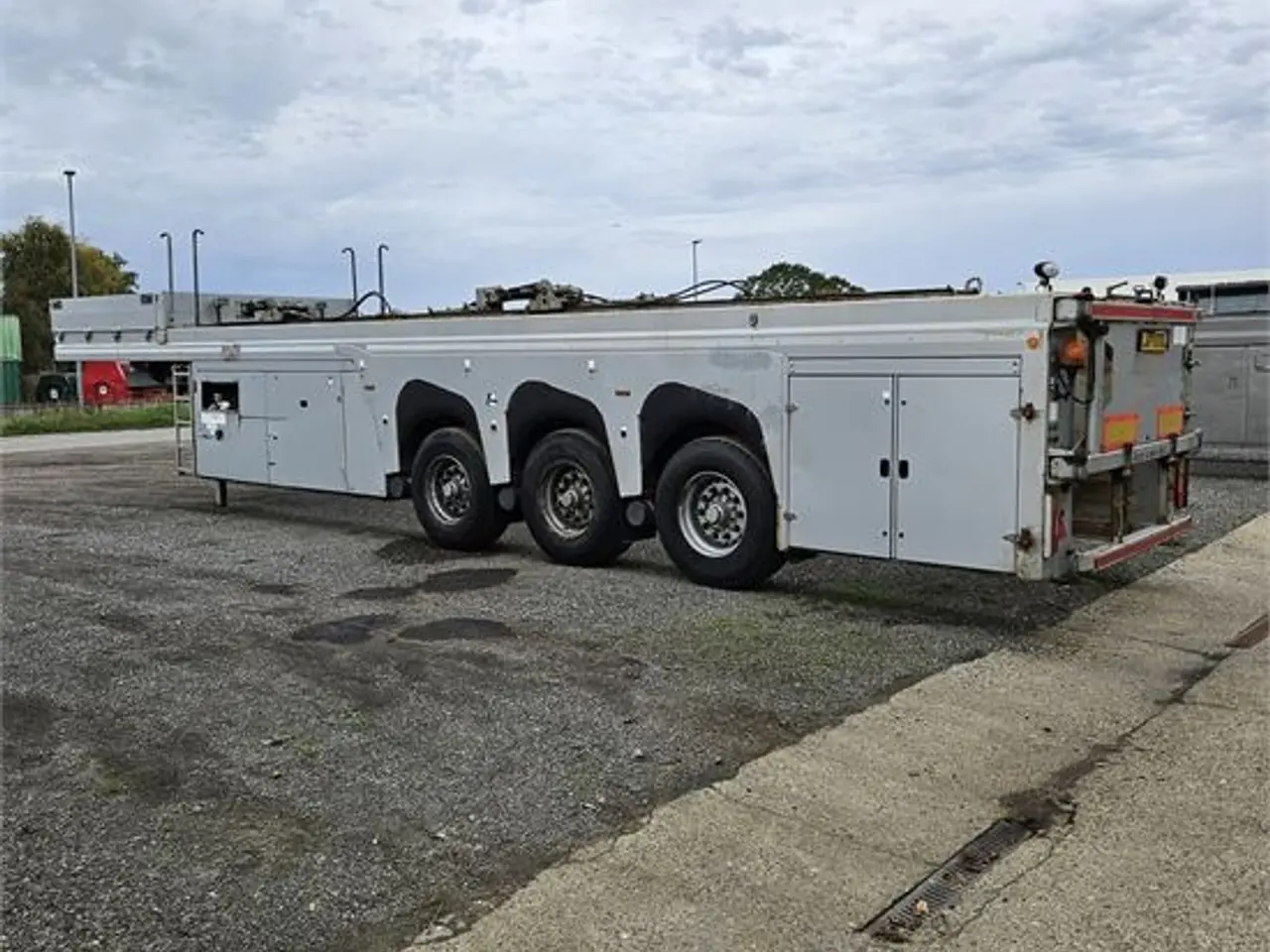 Billede 3 - Langendorf SBH - 3 akslet elementtrailer / Inloader capacity 32.700 kg