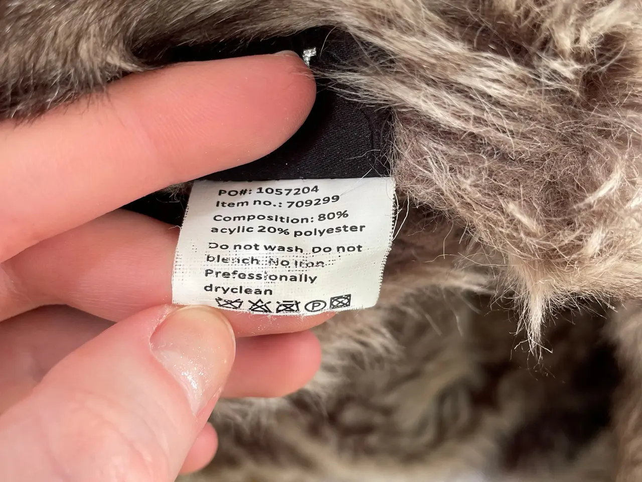 Billede 7 - Södahl plaid fake fur