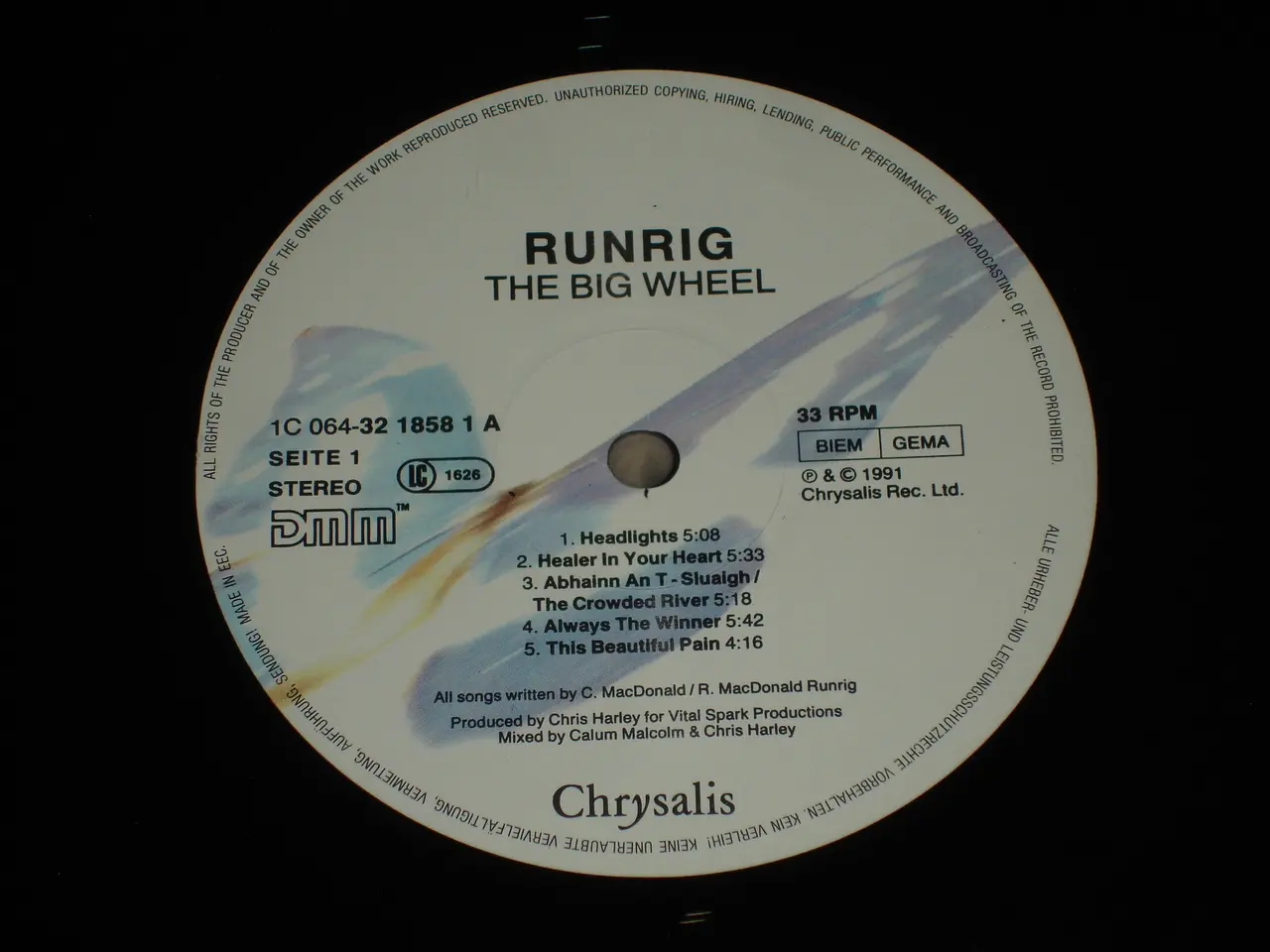 Billede 5 - (Sender gerne) Runrig – The Big Wheel