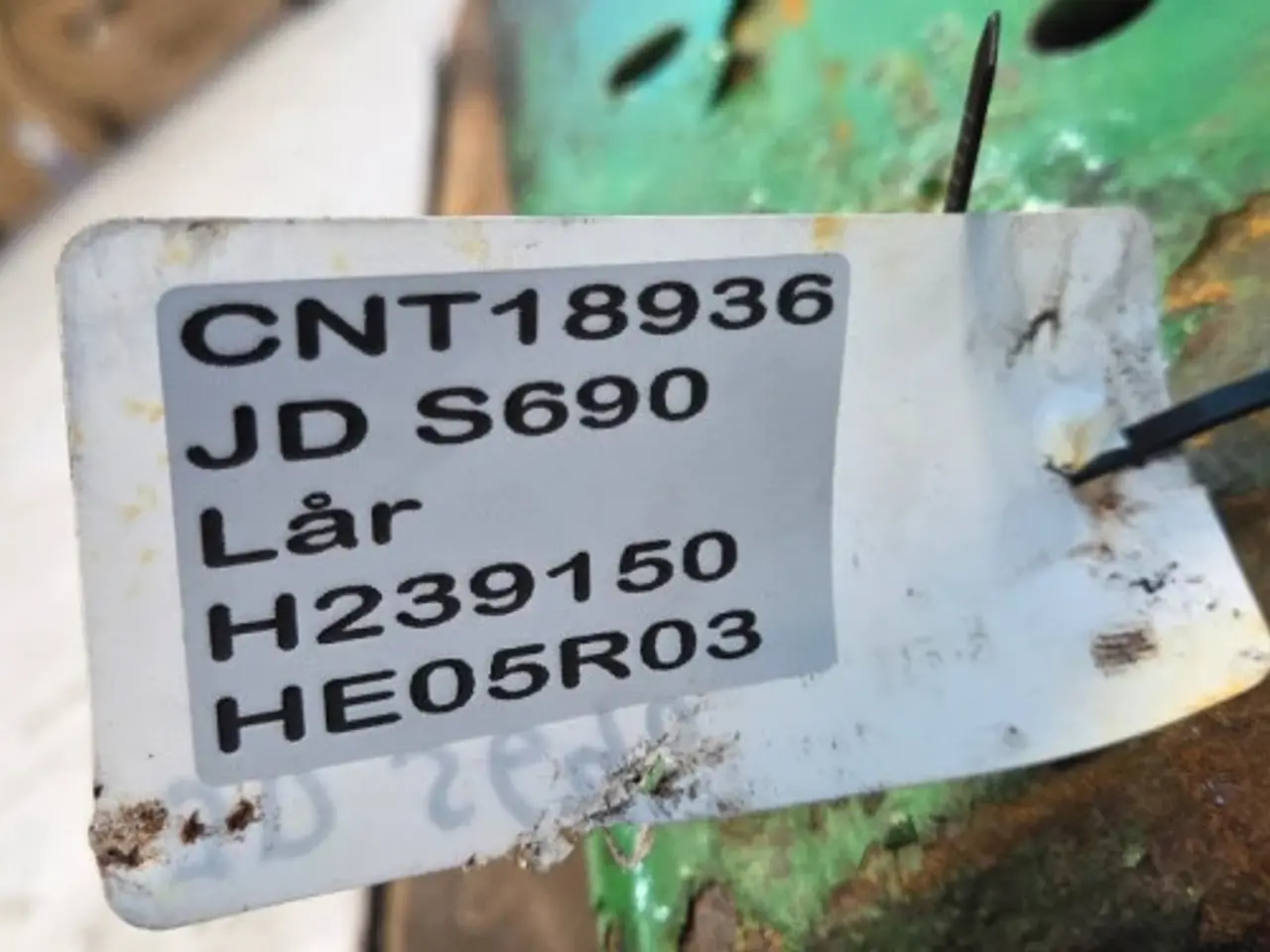 Billede 12 - John Deere S690 Lår H239150
