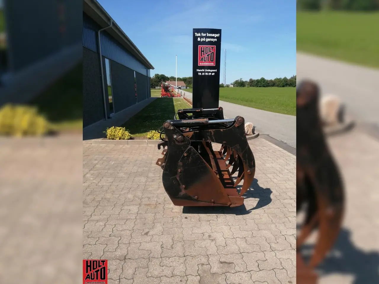 Billede 1 - - - - Brugt Giant pelikanskovl, 220 cm. (5-7 tons maskine)