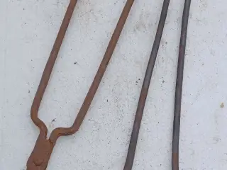 Antikke ildklemmer.