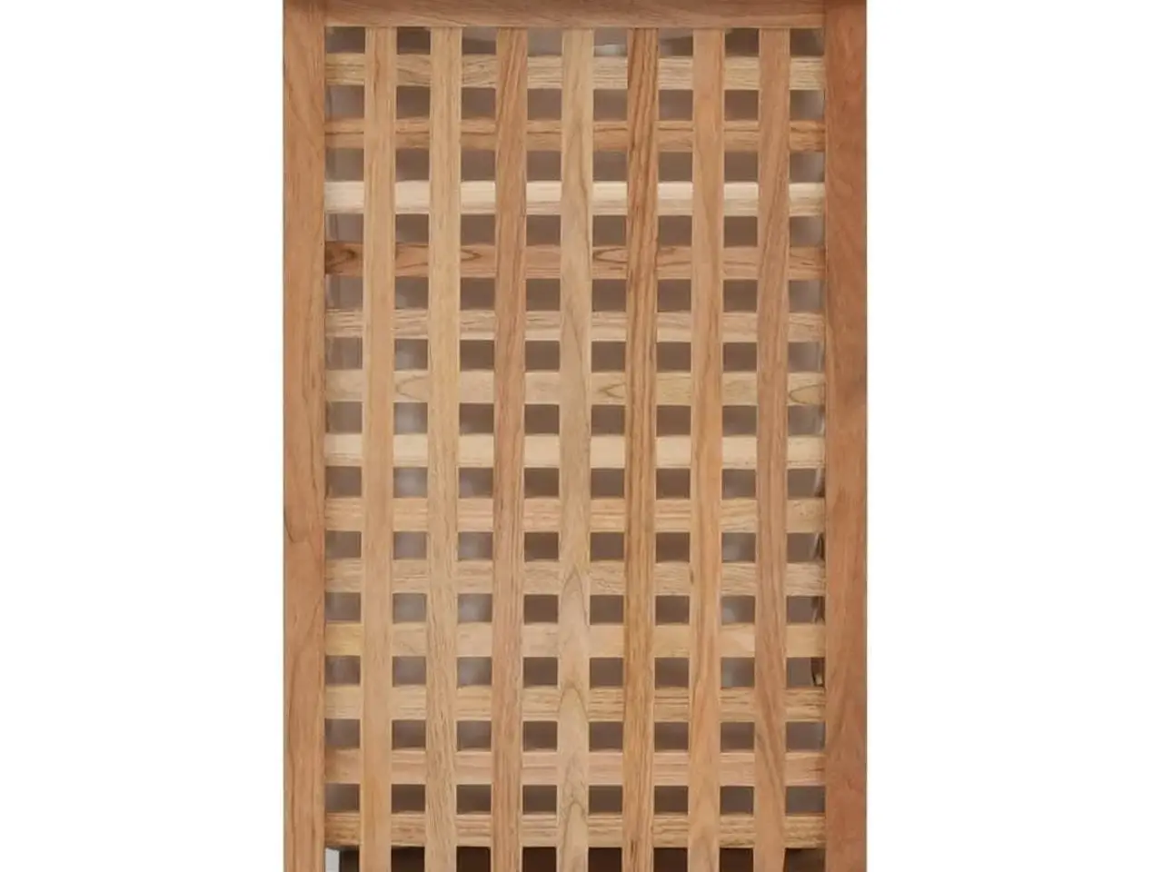 Billede 3 - Vasketøjskurv 39x39x65 cm massivt valnøddetræ