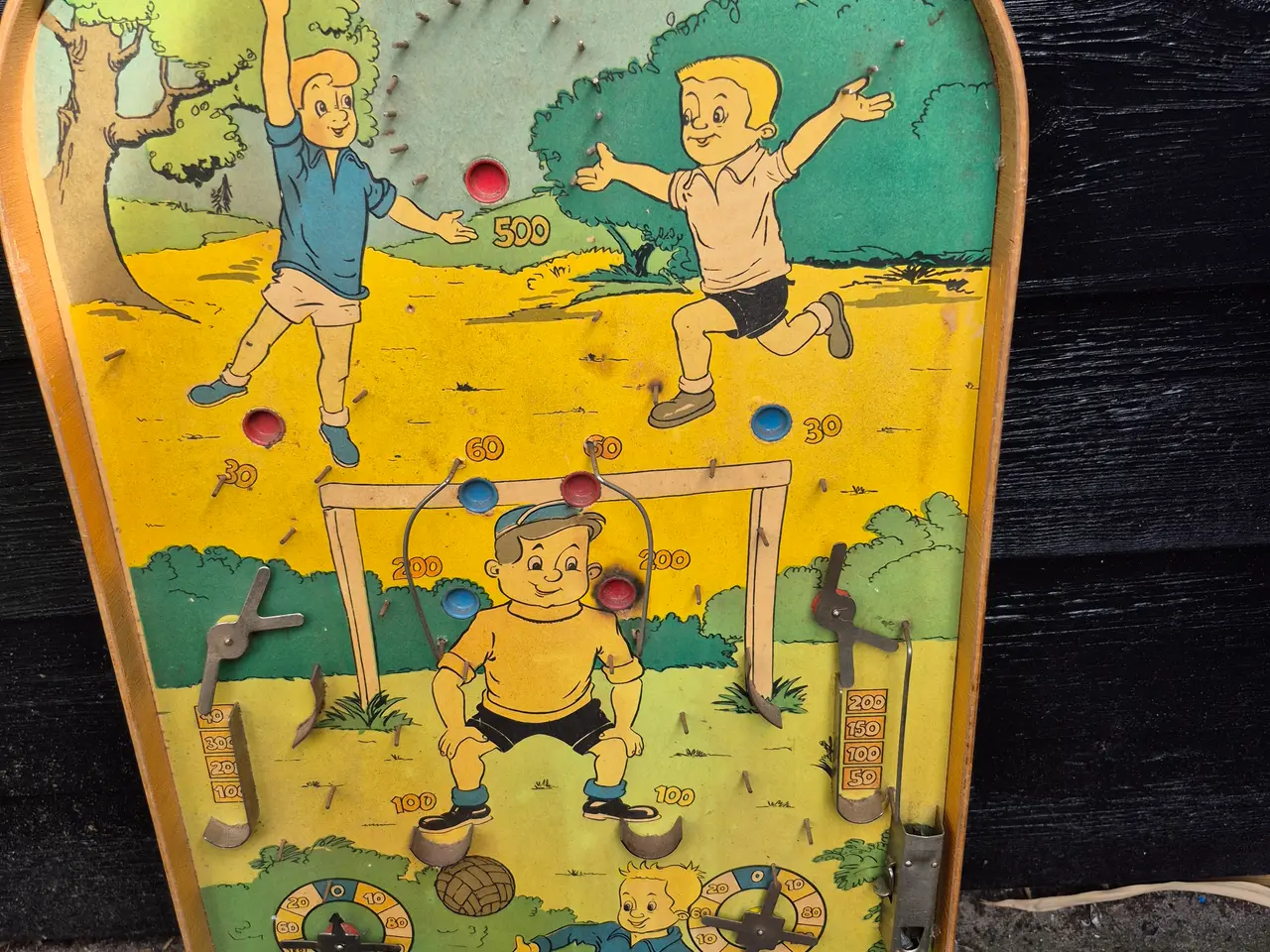 Billede 1 - Vintage fodbold - flipperspil