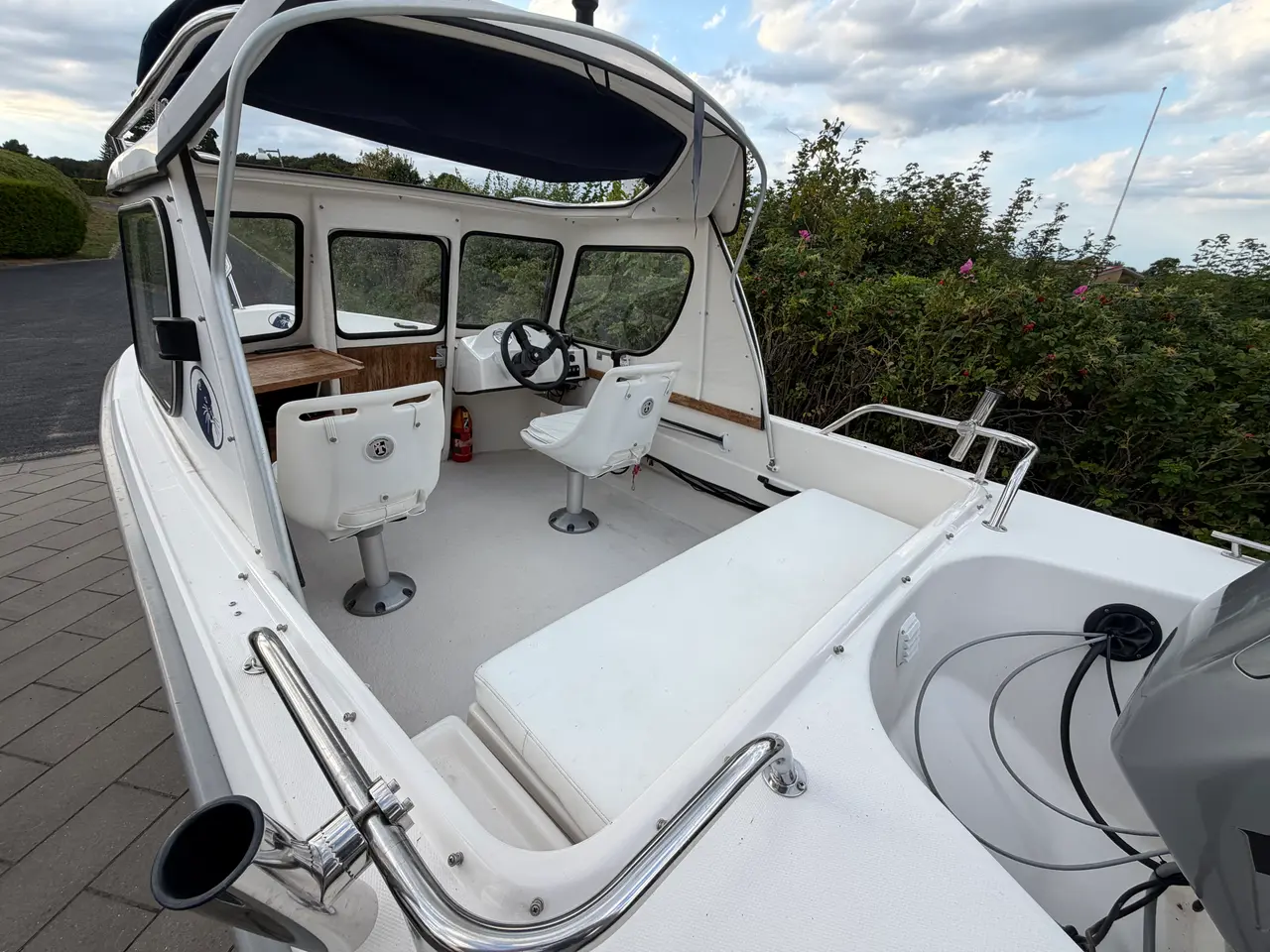 Billede 2 - Uttern C56 – Mariner 50 hk EFI – Brenderup 1000 kg