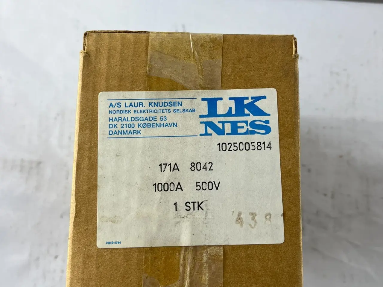 Billede 3 - LK-NES 171A8042 DIN 4 Cartridge sikringer 1000A