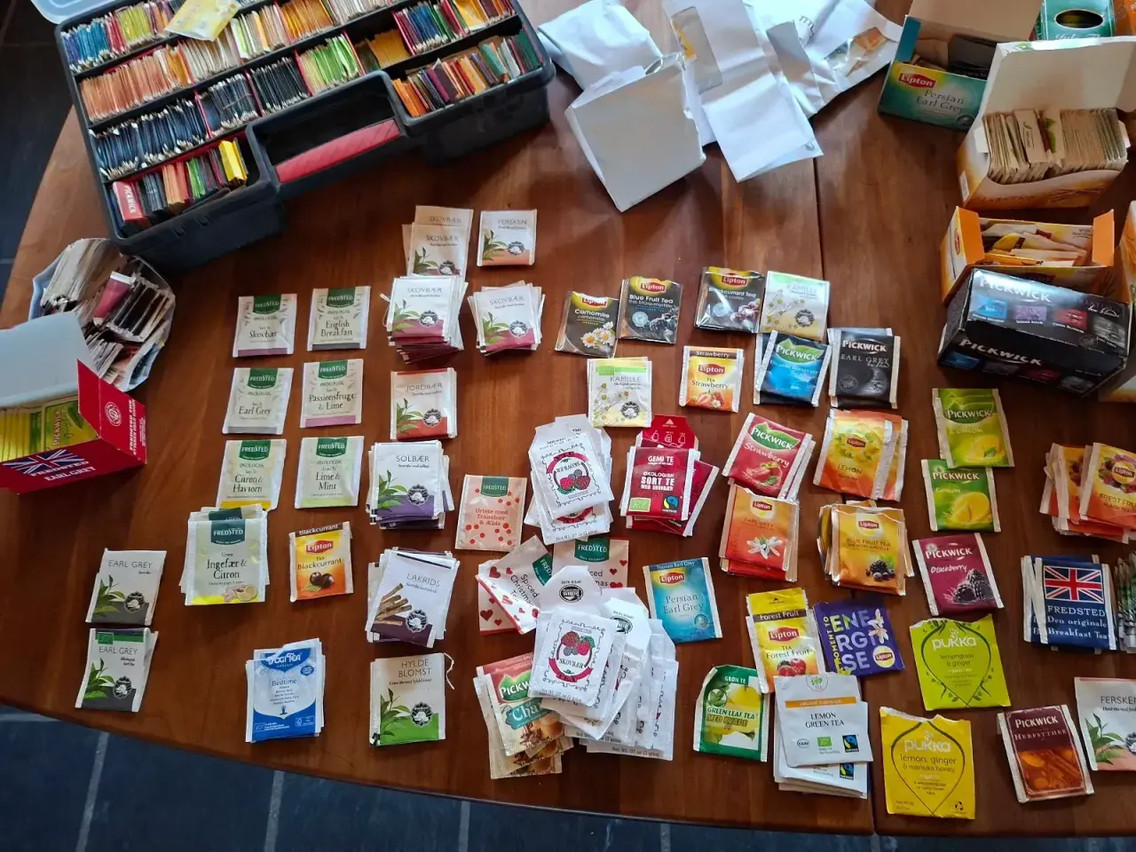 Billede 2 - Te brev samling