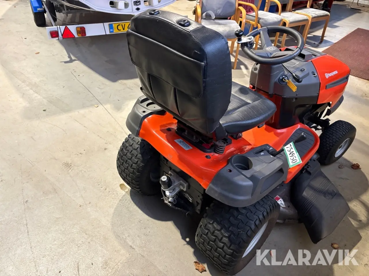 Billede 4 - Græsslåmaskine Husqvarna LTH 152