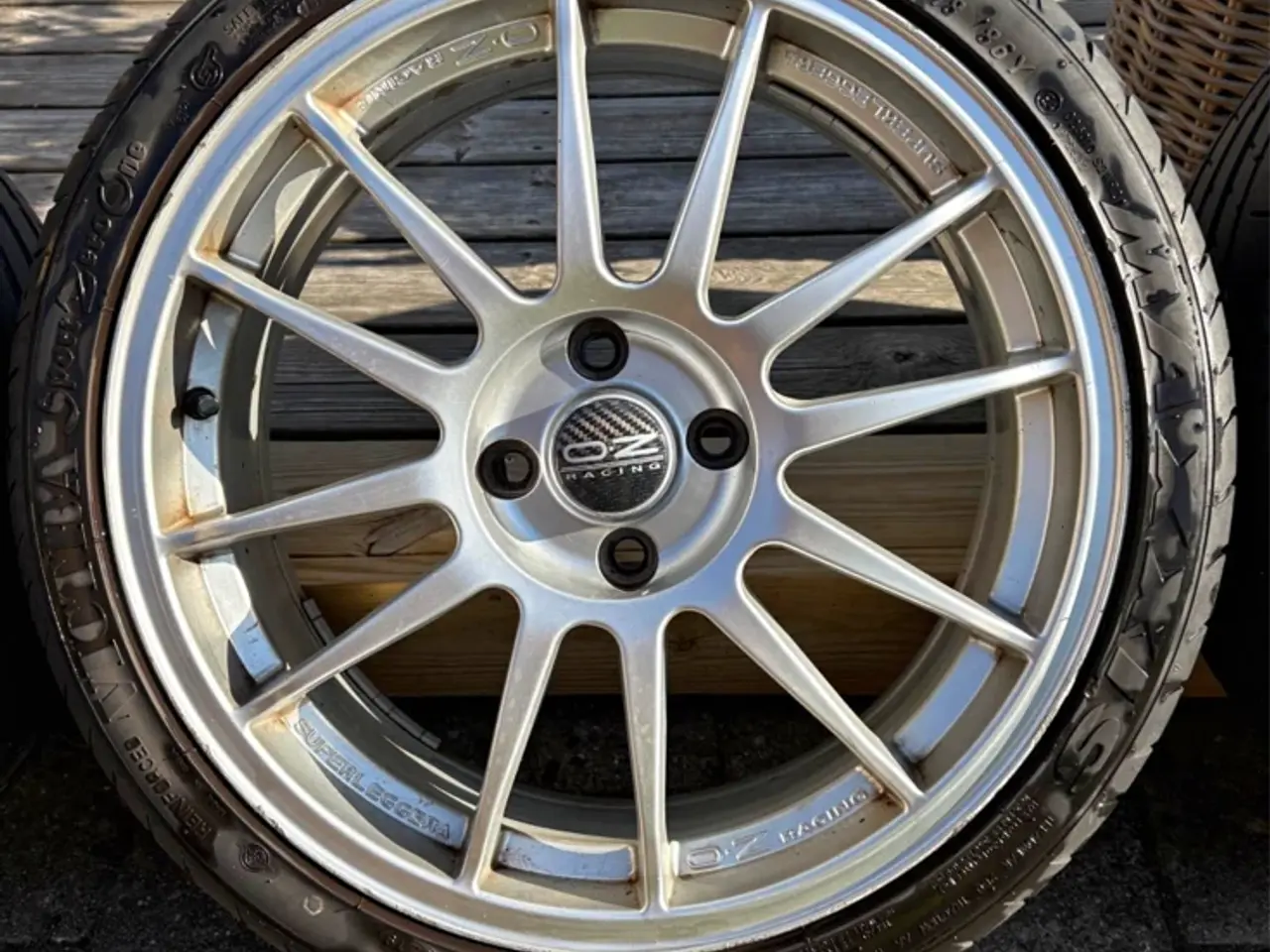 Billede 2 - Oz superleggera 18” fælge med dæk