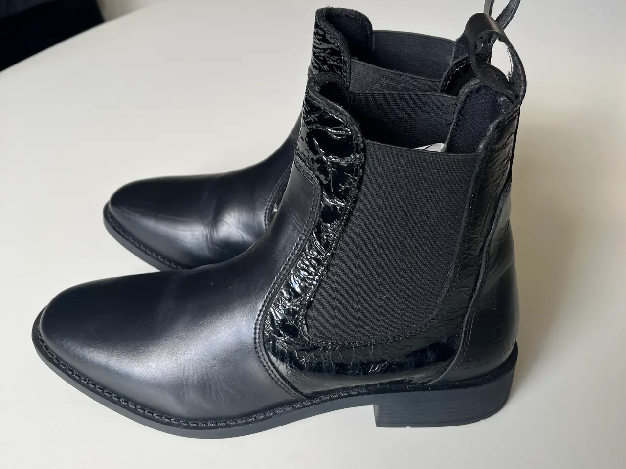 Billede 1 - Eqipage Jodhpurs, NYE, korte sort støvler, str 38