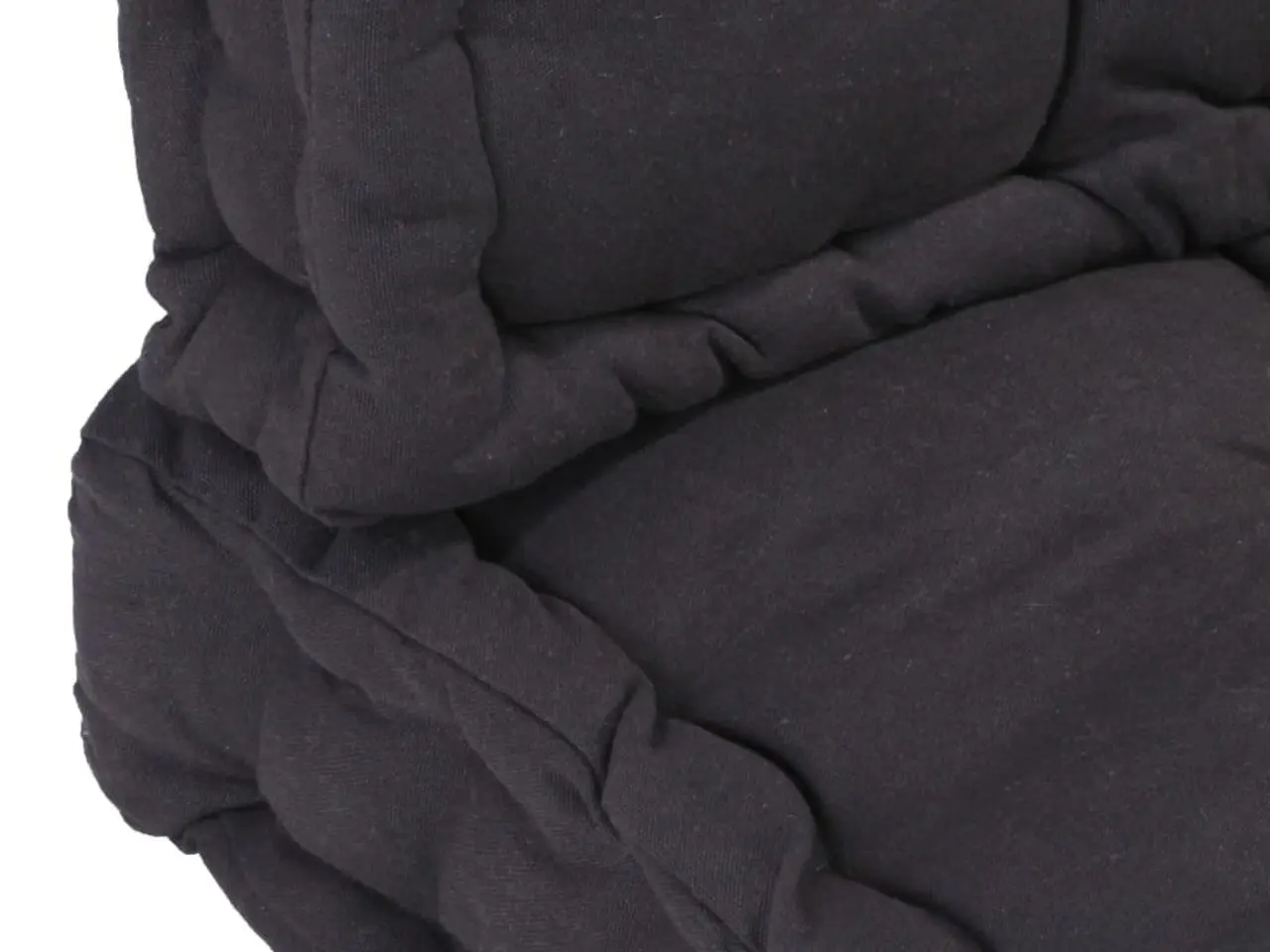 Billede 9 - Hynder til pallesofa 2 stk. i bomuld 120 cm - sort