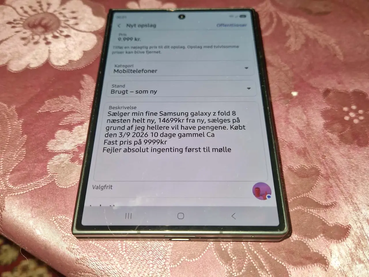 Billede 2 - Samsung galaxy Z fold8