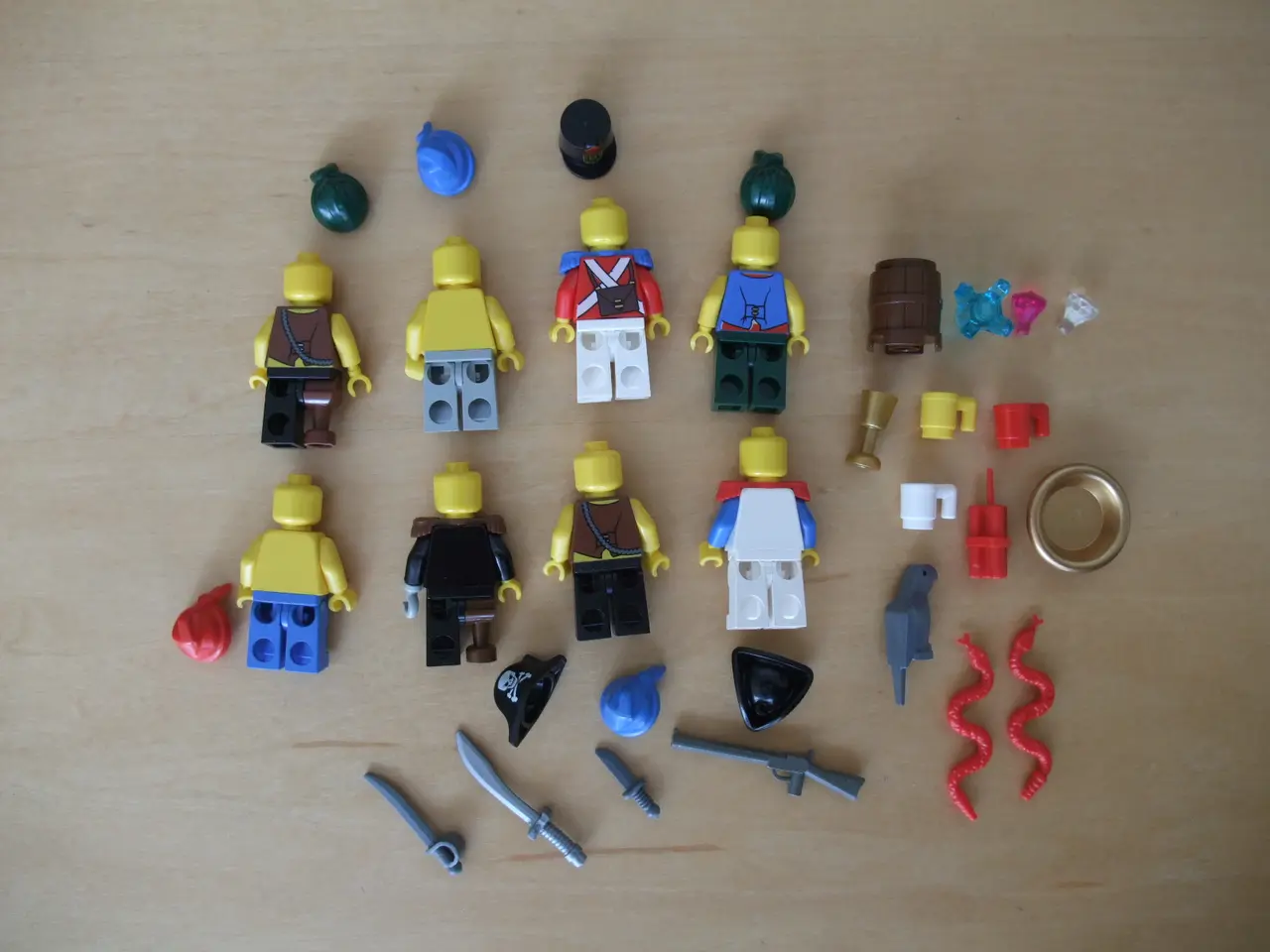 Billede 6 - Lego Pirate Figurer