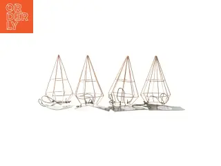 Bloomingville lysestager, 4 styk fra Bloomingville (str. 12 cm. 4 styk)