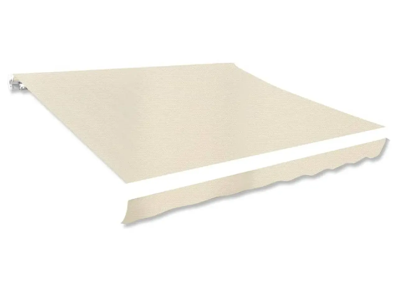 Billede 1 - Markisedug 3,5 × 2,5 m - cremefarvet udskiftningsdug